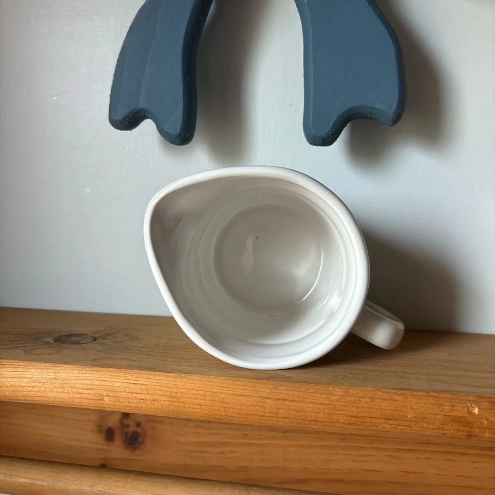 Vintage Blue Ribbon Country Goose Creamer - Picture 2 of 4